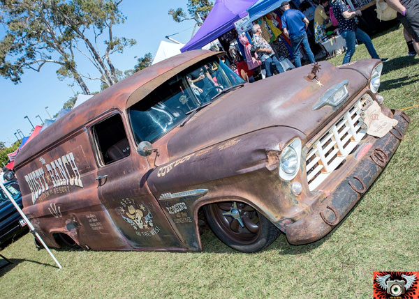 King Rat - 1955 Chev Panel Van by Lyndon Stephenson